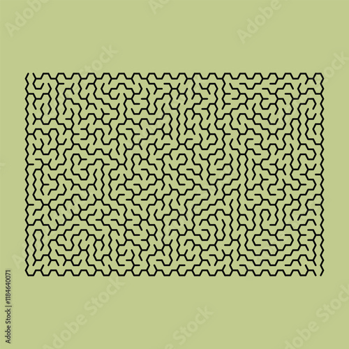 Kids riddle maze puzzle labyrinth vector illustration