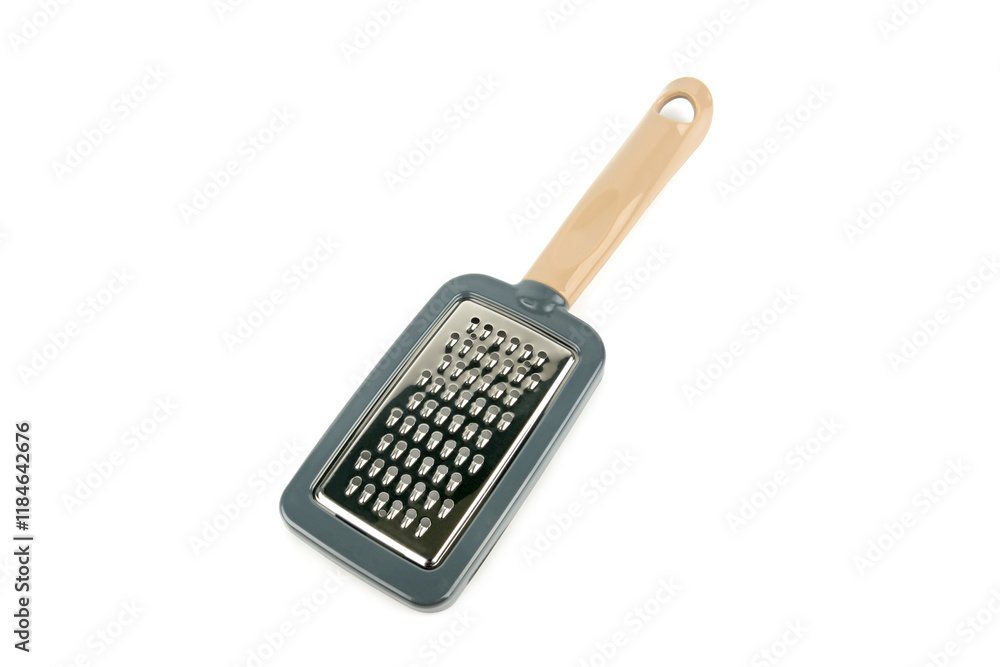 Metal grater isolated on white background Metal grater isolated on white background