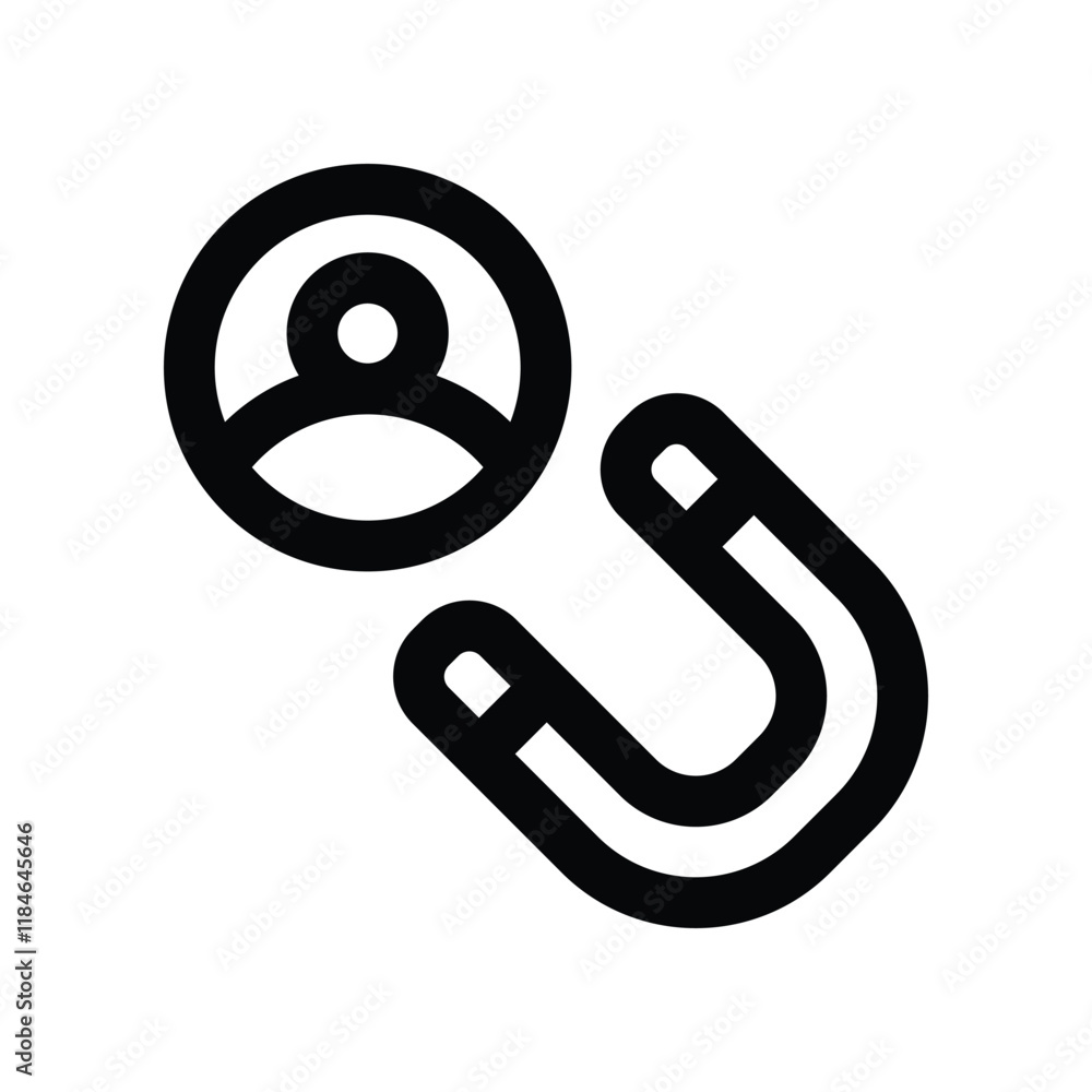 customer icon. vector line icon for your website, mobile, presentation, and logo design. customer icon. vector line icon for your website, mobile, presentation, and logo design.