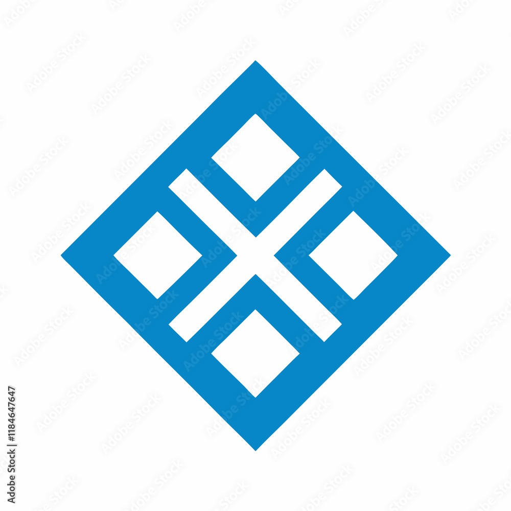 Obraz premium Minimalist Geometric Abstract Vector Design.