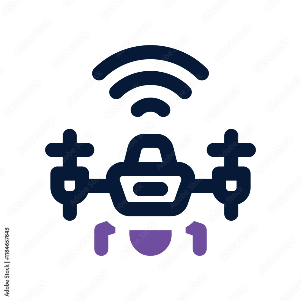 drone icon. vector dual tone icon for your website, mobile, presentation, and logo design. drone icon. vector dual tone icon for your website, mobile, presentation, and logo design.