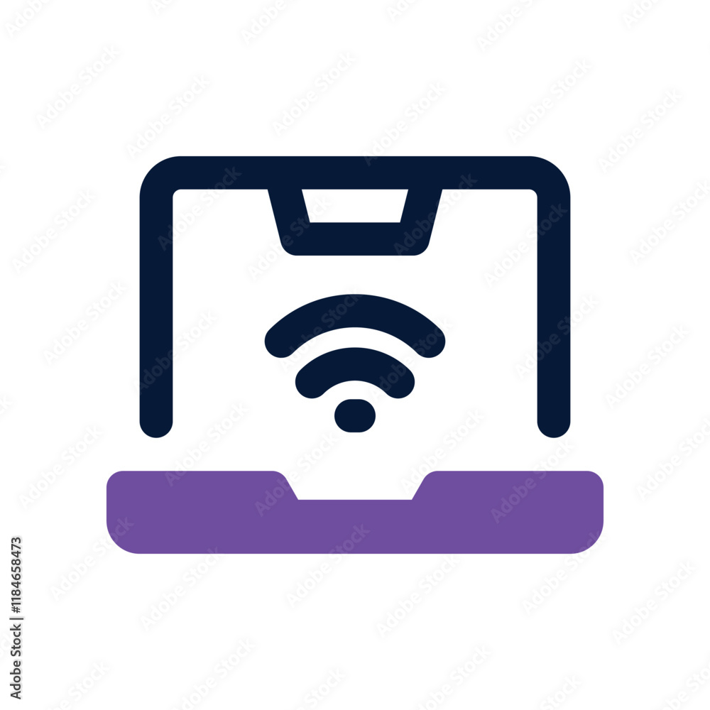 laptop icon. vector dual tone icon for your website, mobile, presentation, and logo design. laptop icon. vector dual tone icon for your website, mobile, presentation, and logo design.