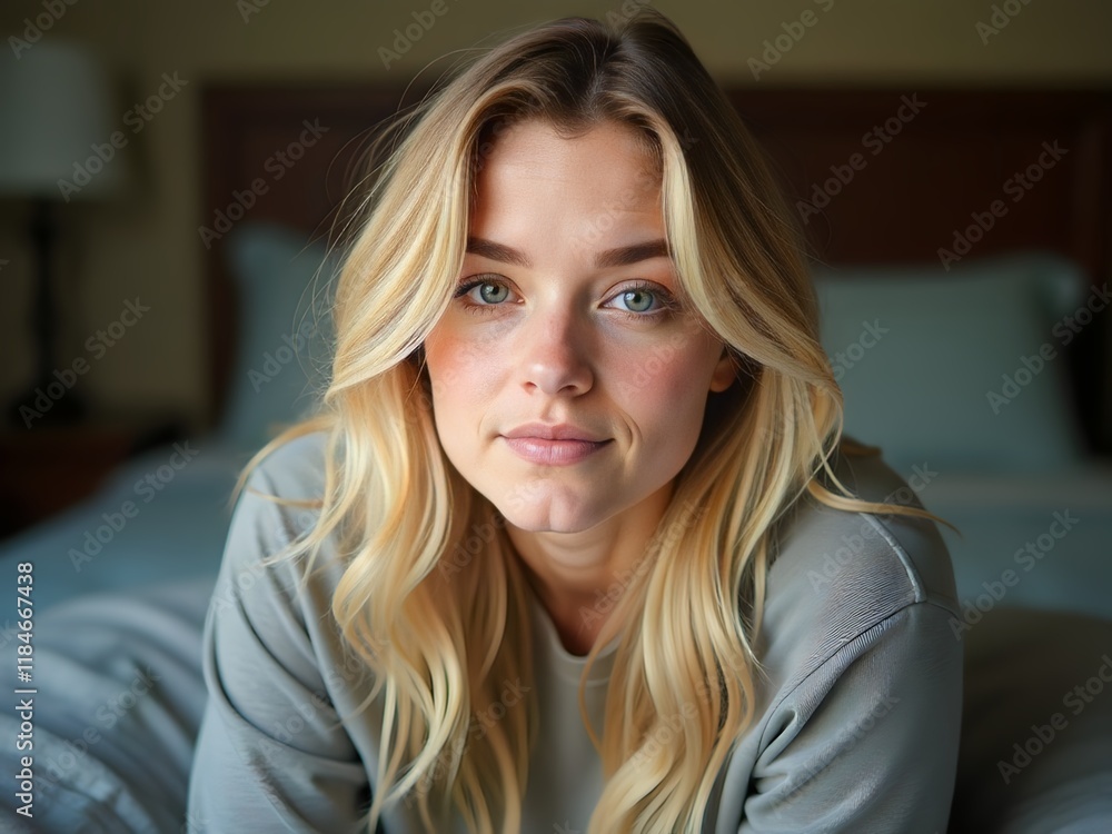 Fototapeta premium Blonde under pressure
