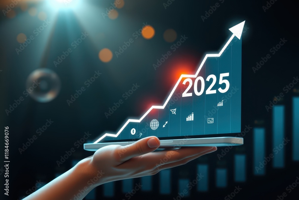 Obraz premium 2021 is the year of the digital transformation
