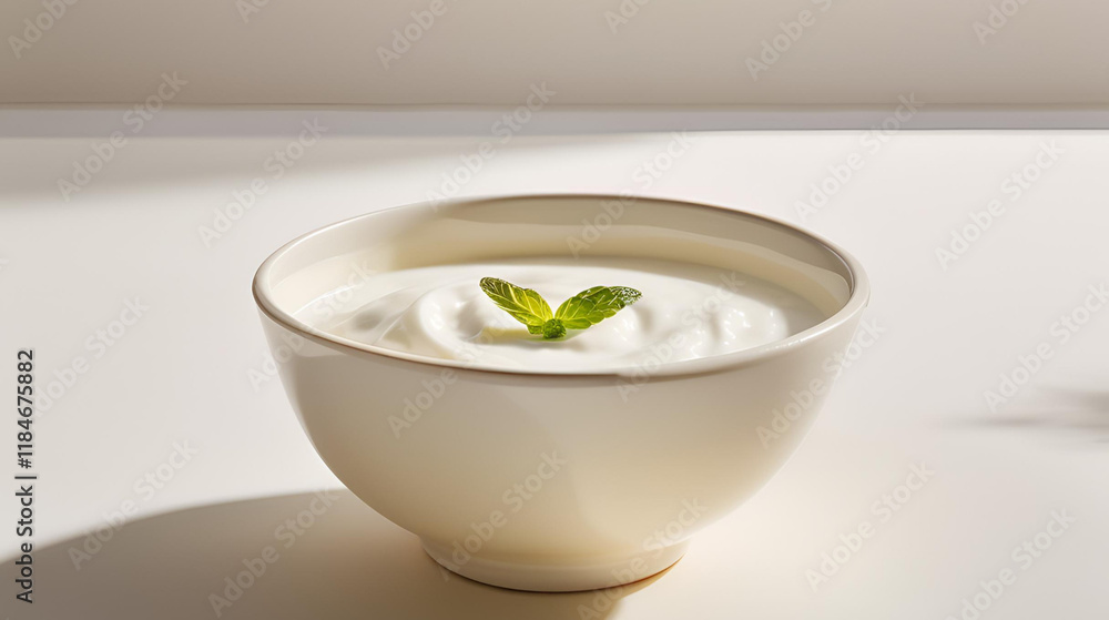 Yogurt isolated on white background Yogurt isolated on white background