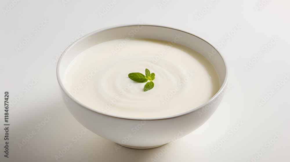Yogurt isolated on white background Yogurt isolated on white background