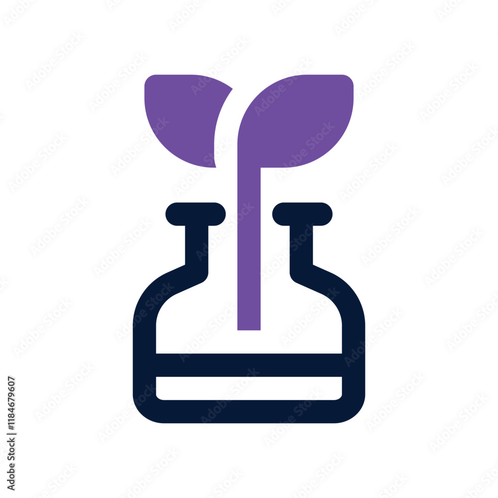 biology icon. vector dual tone icon for your website, mobile, presentation, and logo design. biology icon. vector dual tone icon for your website, mobile, presentation, and logo design.