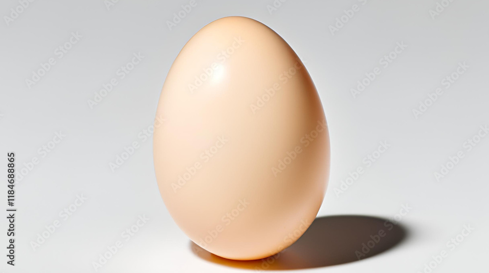 Chicken egg isolated on white background Chicken egg isolated on white background