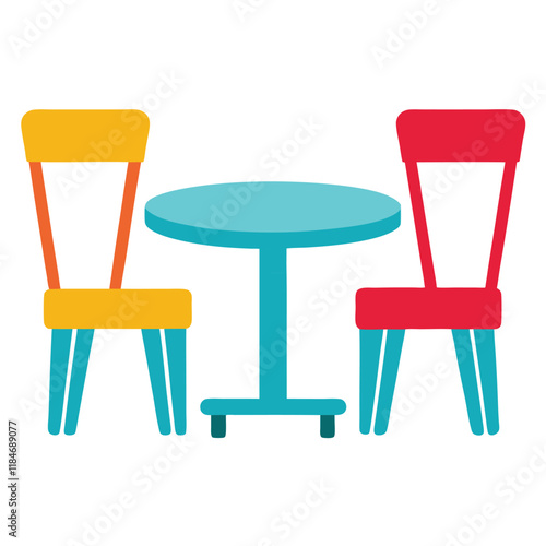 table and chairs