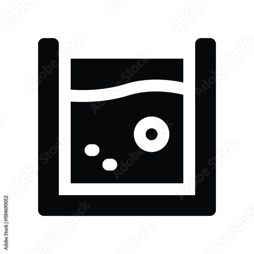 sump icon. vector glyph icon for your website, mobile, presentation, and logo design.