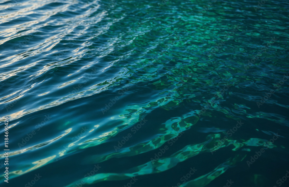 Obraz premium waves on the water