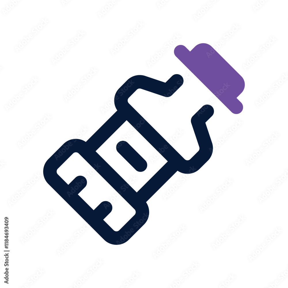 bottle icon. vector dual tone icon for your website, mobile, presentation, and logo design. bottle icon. vector dual tone icon for your website, mobile, presentation, and logo design.