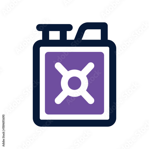 gasoline icon. vector dual tone icon for your website, mobile, presentation, and logo design.