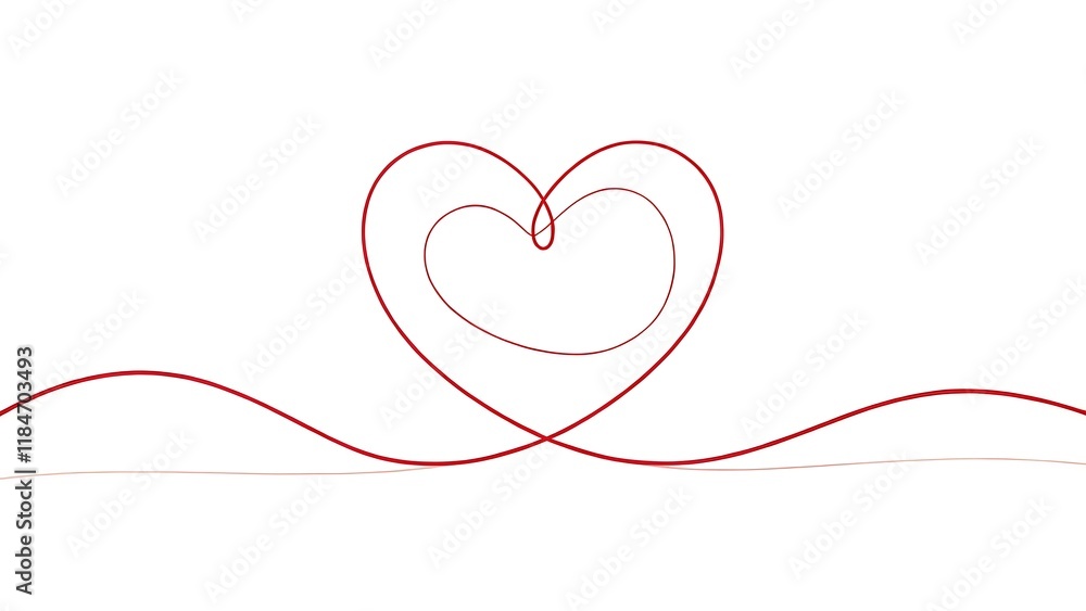 Fototapeta premium conveys a romantic for Valentine's Day.
