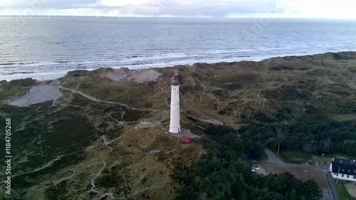 Leuchtturm Lyngvig Fyr Dänemark Jütland  photo