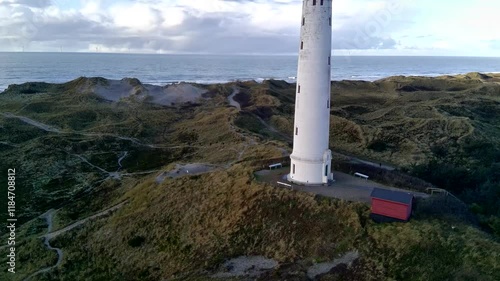 Leuchtturm Lyngvig Fyr Dänemark Jütland  photo