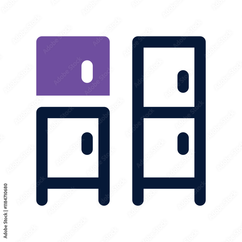 locker icon. vector dual tone icon for your website, mobile, presentation, and logo design. locker icon. vector dual tone icon for your website, mobile, presentation, and logo design.