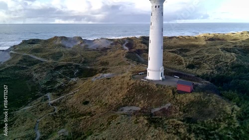 Leuchtturm Lyngvig Fyr Dänemark Jütland  photo