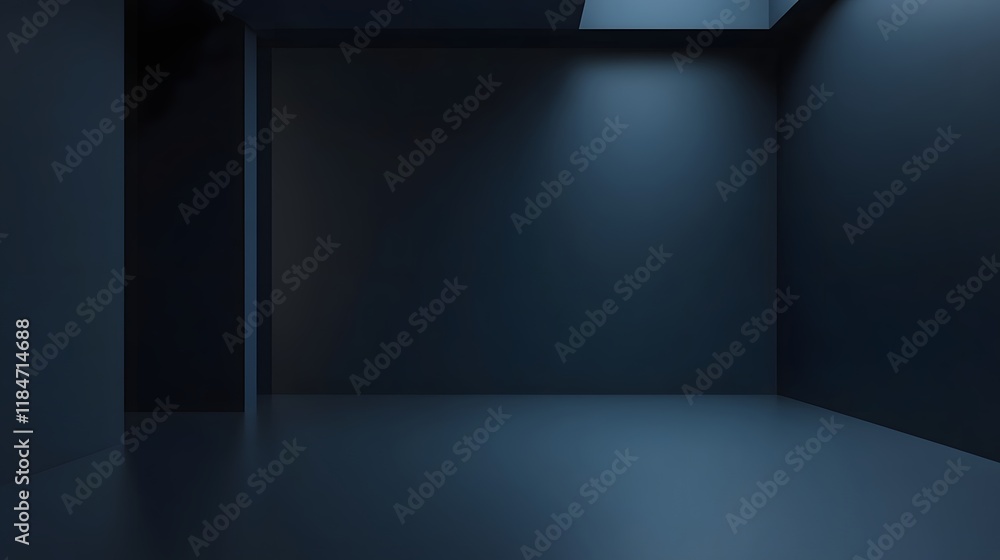 Dramatic Abstract Gradient Luxury Studio Background with Textured Walls