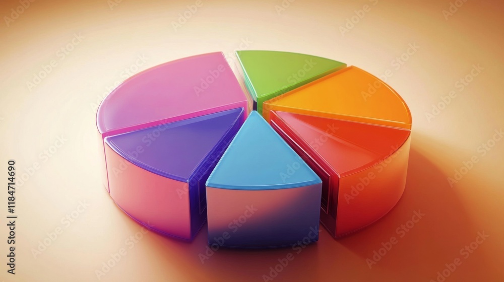 A colorful D pie chart with slices that appear to pop out, set against a contrasting background, showcasing data segments in a visually engaging way. A colorful D pie chart with slices that appear to pop out, set against a contrasting background, showcasing data segments in a visually engaging way.