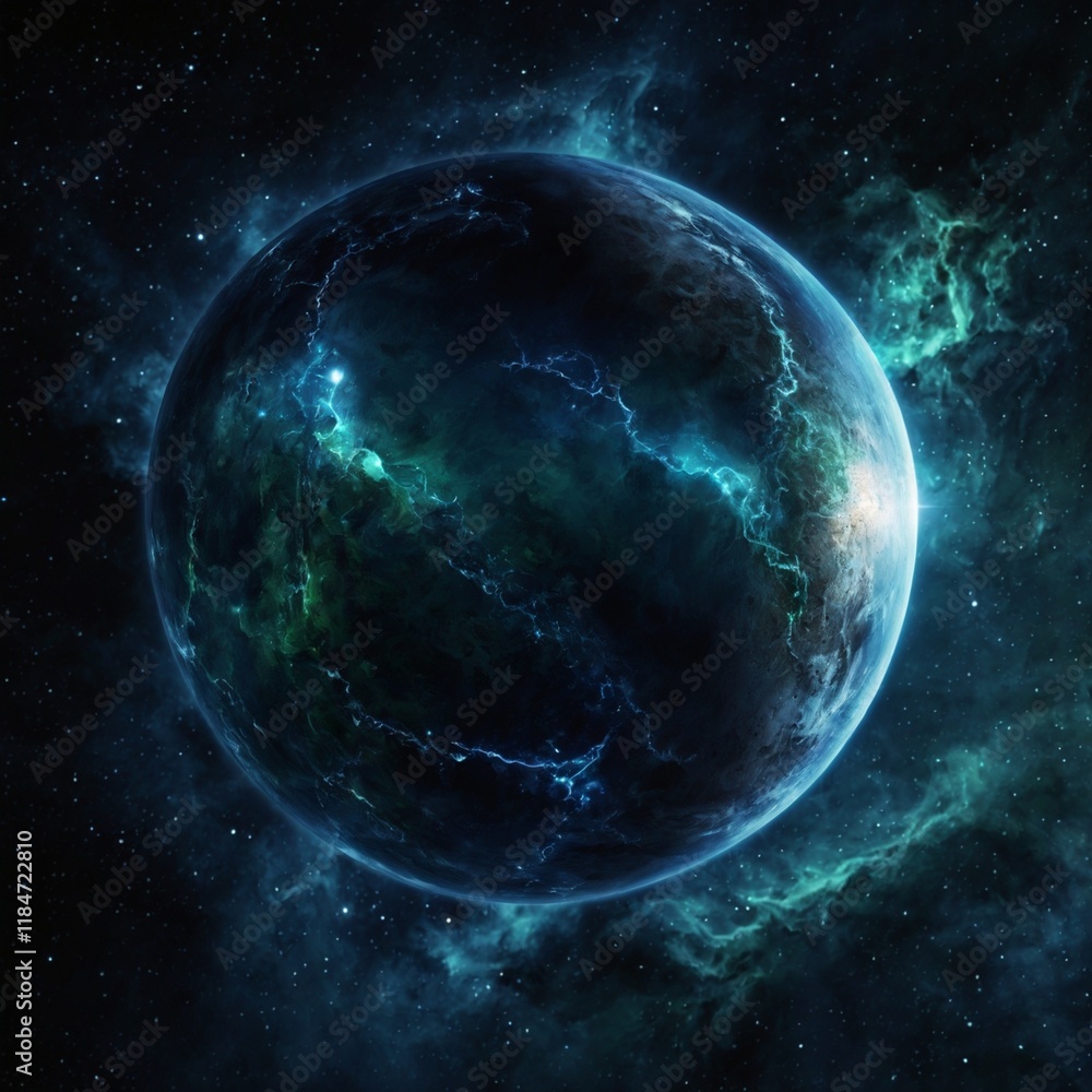 Fototapeta premium planet in space
