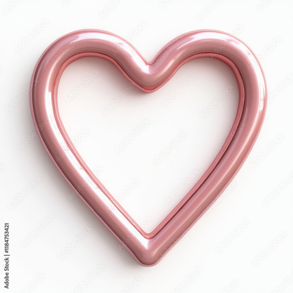 Futuristic Digital Photo Frame in the Shape of a Heart Futuristic Digital Photo Frame in the Shape of a Heart