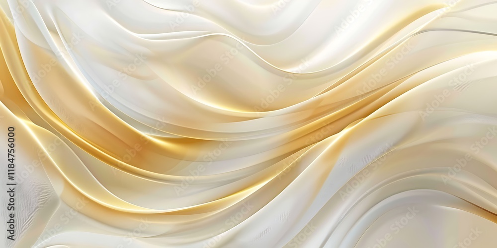 Obraz premium Abstract background with smooth shapes