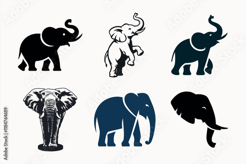 set of elephants