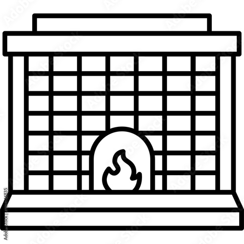 Fireplace Icon