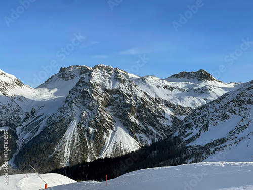 winter mountain landscape