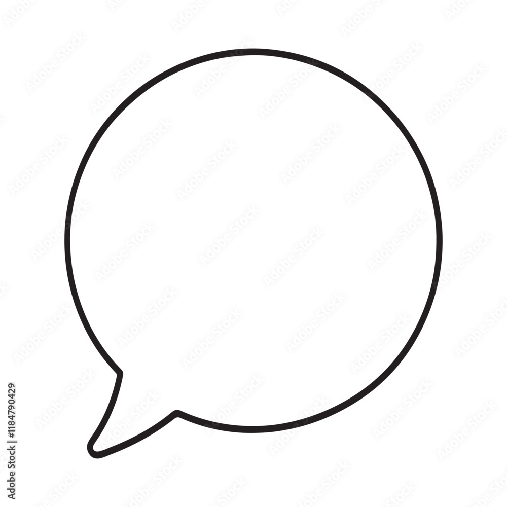 Chat Bubble Icon - Symbol of Messaging and Communication Chat Bubble Icon - Symbol of Messaging and Communication