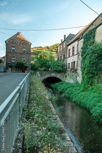 Mosel Village and train