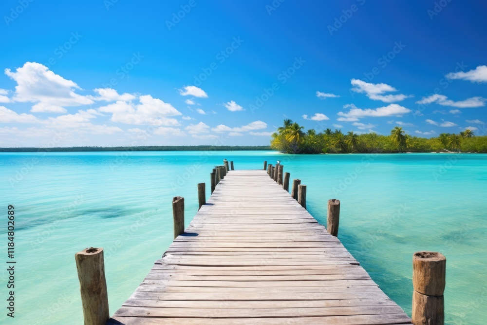 Bacalar Lagoon in the Caribbean: Discovering Mexico's Stunning Blue Bay with Palm Trees, Snorkeling and Beach Boardwalks Bacalar Lagoon in the Caribbean: Discovering Mexico's Stunning Blue Bay with Palm Trees, Snorkeling and Beach Boardwalks