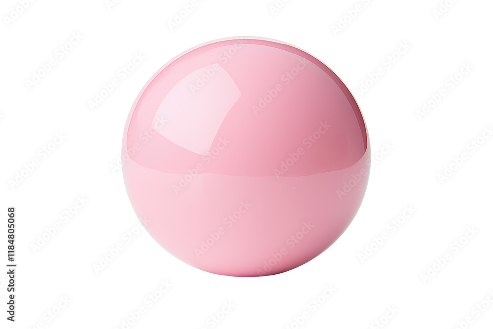 A shiny pink sphere with smooth surface and reflective highlights, isolated on transparency background. sphere glossy finish and vibrant color make it visually striking A shiny pink sphere with smooth surface and reflective highlights, isolated on transparency background. sphere glossy finish and vibrant color make it visually striking