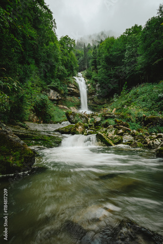 Giessbach Waterfall