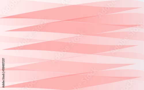 The pink modern abstract wide banner background. Vector illustration strati
