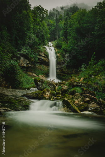 Giessbach Waterfall