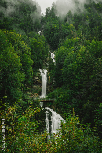 Giessbach Waterfall photo