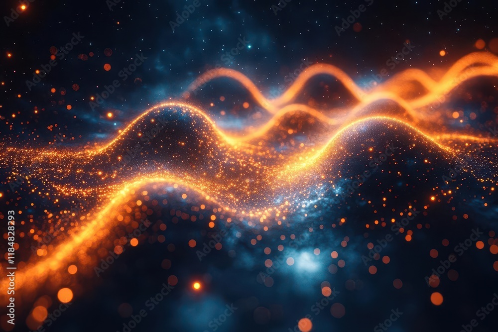 neural network visualization in deep space cosmic intelligence connections forming abstract constellation patterns with glowing data nodes and pathways neural network visualization in deep space cosmic intelligence connections forming abstract constellation patterns with glowing data nodes and pathways