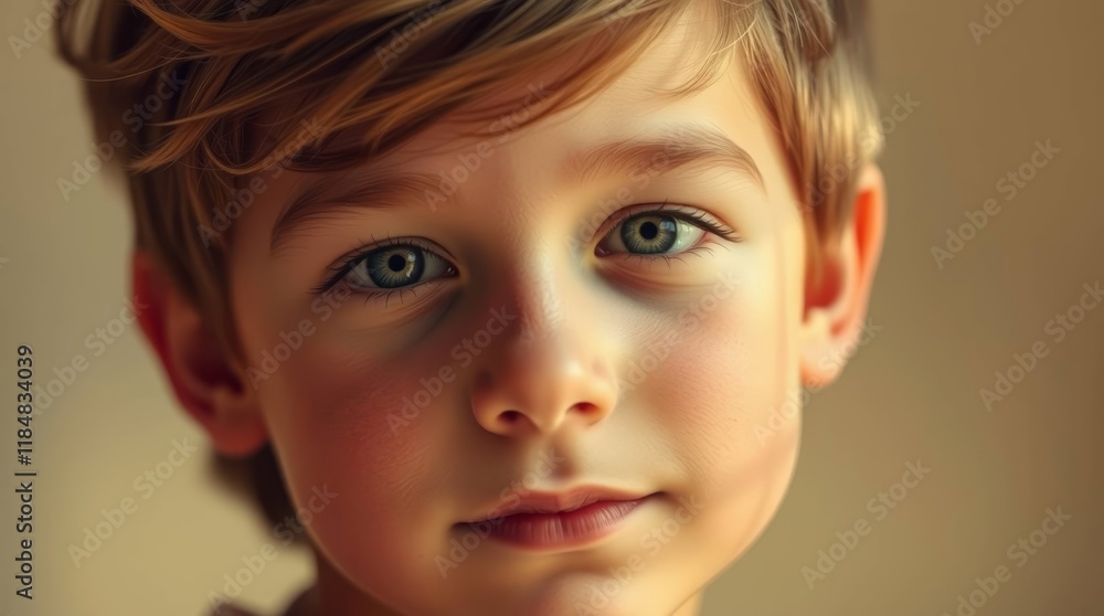 Portrait of a little kid. Portrait of a little kid.