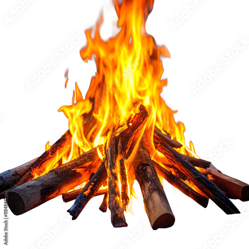 bonfire, flame, heat, burn, hot, burning, photo