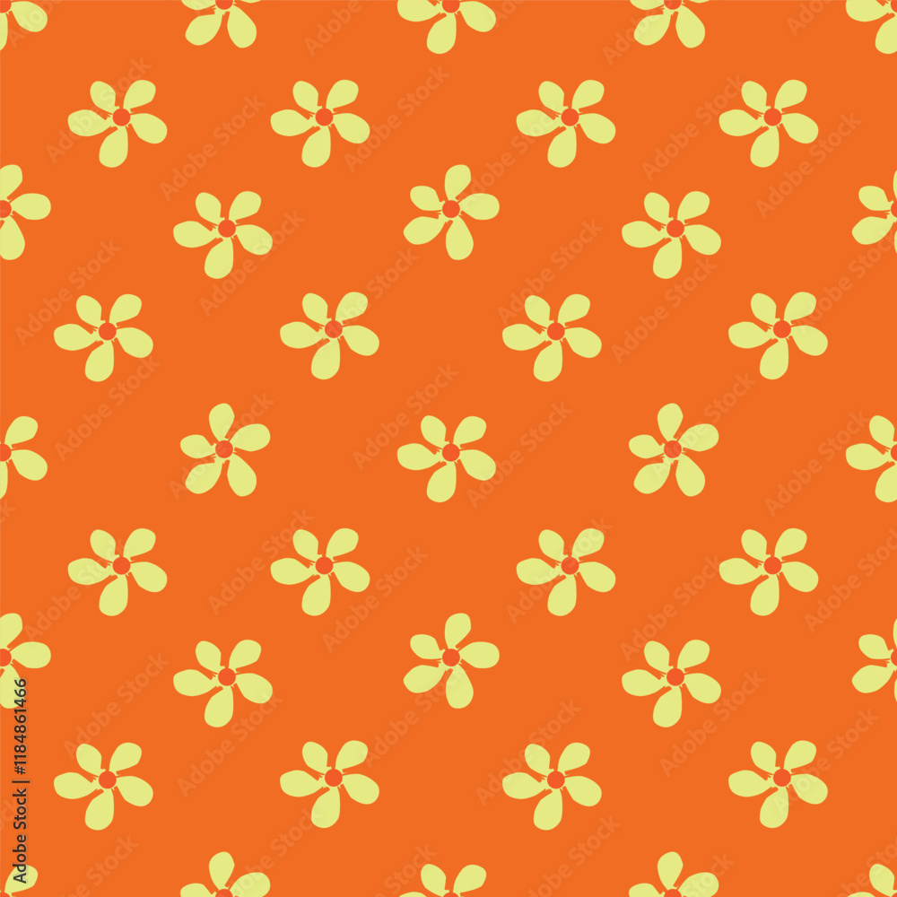 Beautiful seamless pattern with floral background. Beautiful seamless pattern with floral background.