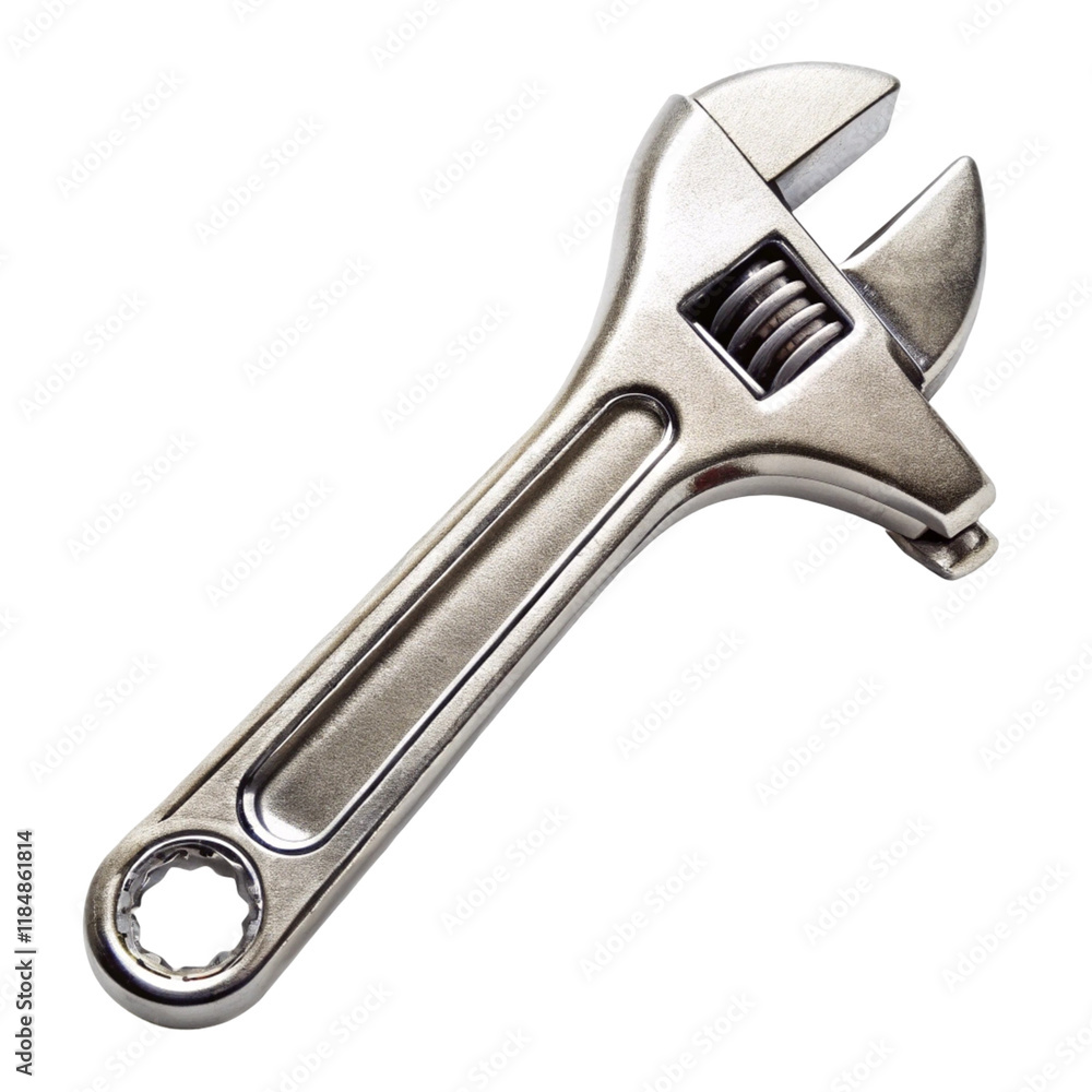 Adjustable spanner isolated on transparent background
Adjustable spanner isolated on transparent background