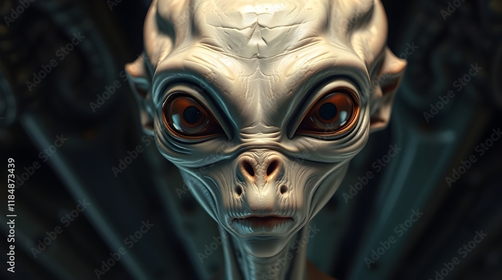 The Gray Alien's Secret: A Look of Wonder The Gray Alien's Secret: A Look of Wonder