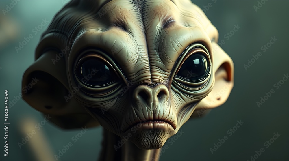 The Gray Alien Gaze: A Look of Curiosity The Gray Alien Gaze: A Look of Curiosity