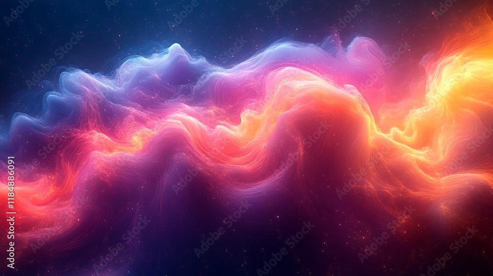 Mesmerizing colorful neon gradients creating stunning wave patterns photos Mesmerizing colorful neon gradients creating stunning wave patterns photos