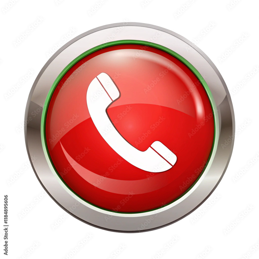 Phone call contact button isolated on transparent background
Phone call contact button isolated on transparent background