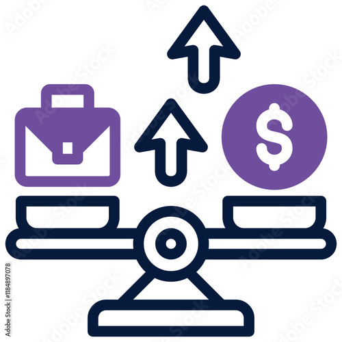 Salary Increase Icon
