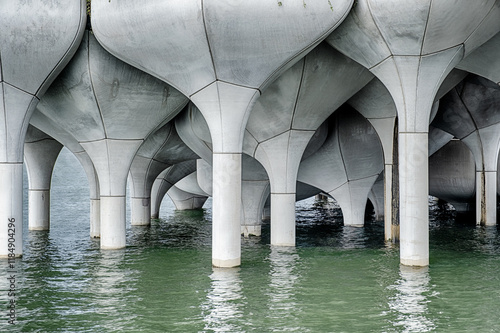 Piers Under The Little Park