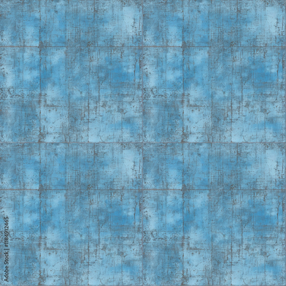 Seamless textured background in shades of blue with a weathered appearance. Seamless textured background in shades of blue with a weathered appearance.
